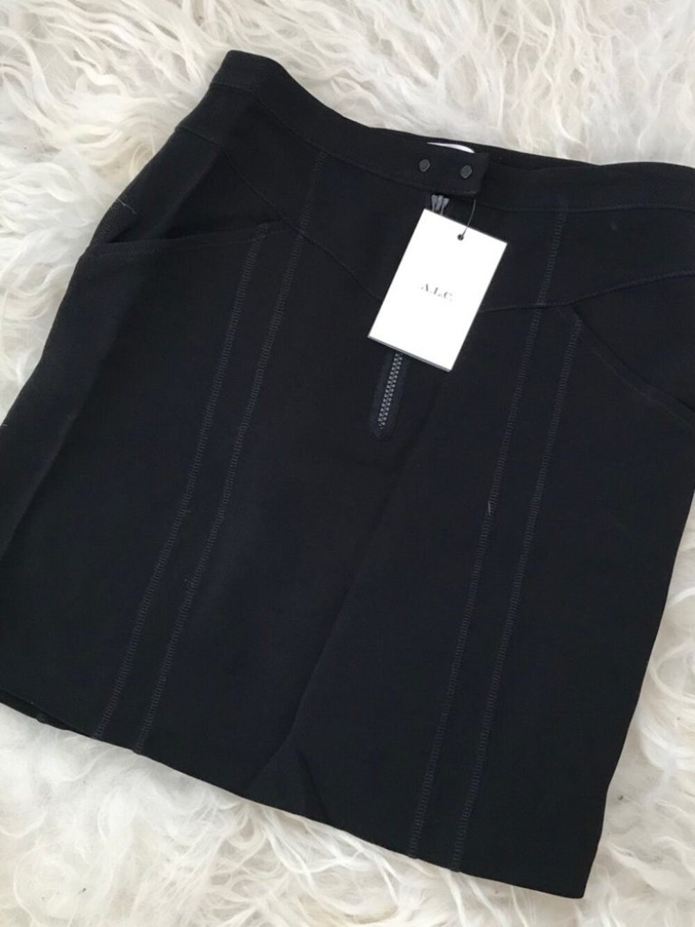 A.L.C. Porter Zip Front Skirt 2196 - Picture 5 of 5